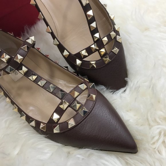 Valentino Garavani rockstud ballet flats oritq - Picture 3 of 7